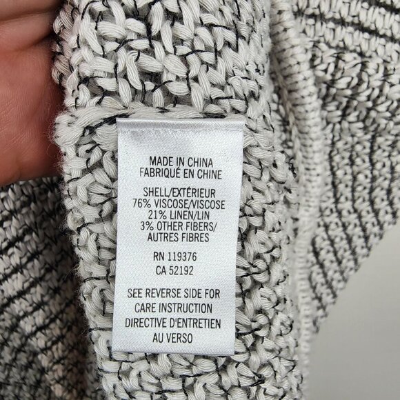 Helmut by Helmut Lang sz P / XS women sweater linen blend - Picture 5 of 13